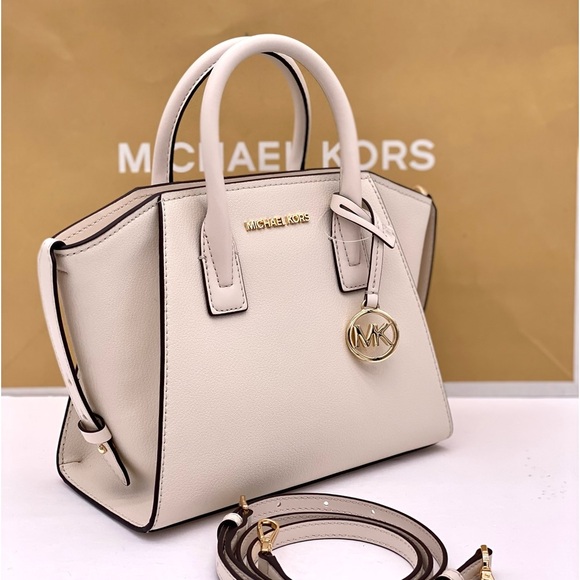 Michael Kors Small Avril Top Zip Satchel Crossbody Bag - Picture 2 of 13